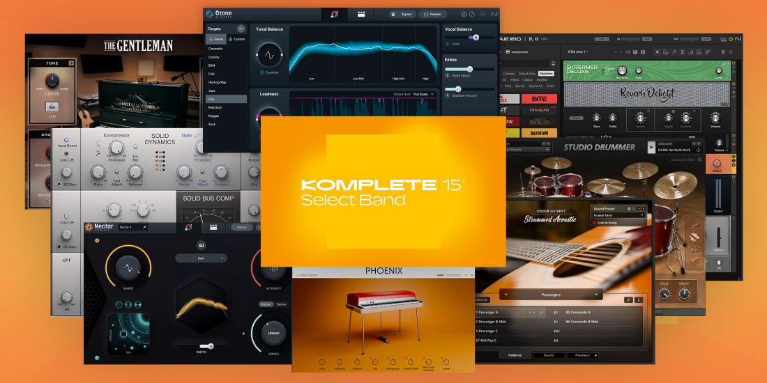 Native Instruments KOMPLETE 15 SELECT Band